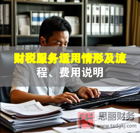 财税服务适用情形及流程、费用说明