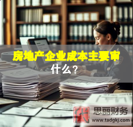 房地产企业成本主要审什么？